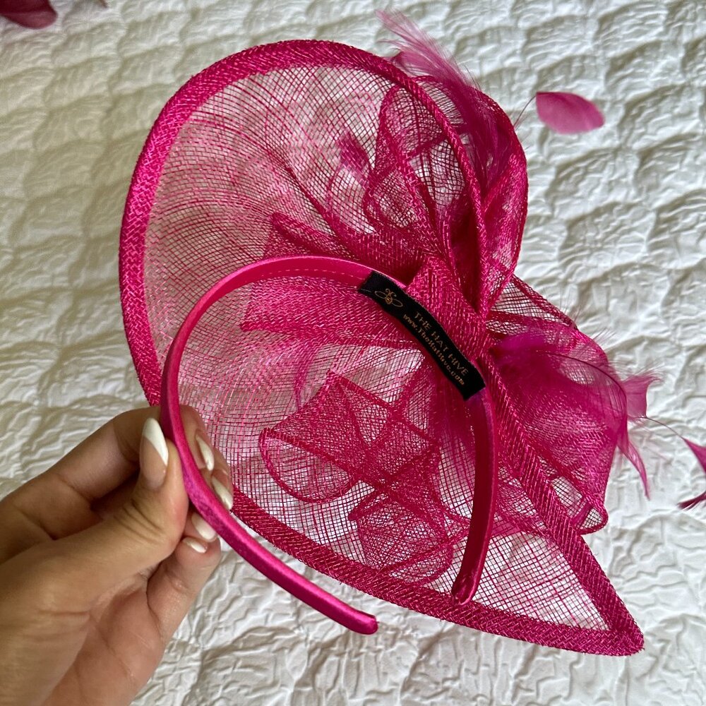 Pink Headband Hat Women Accessory